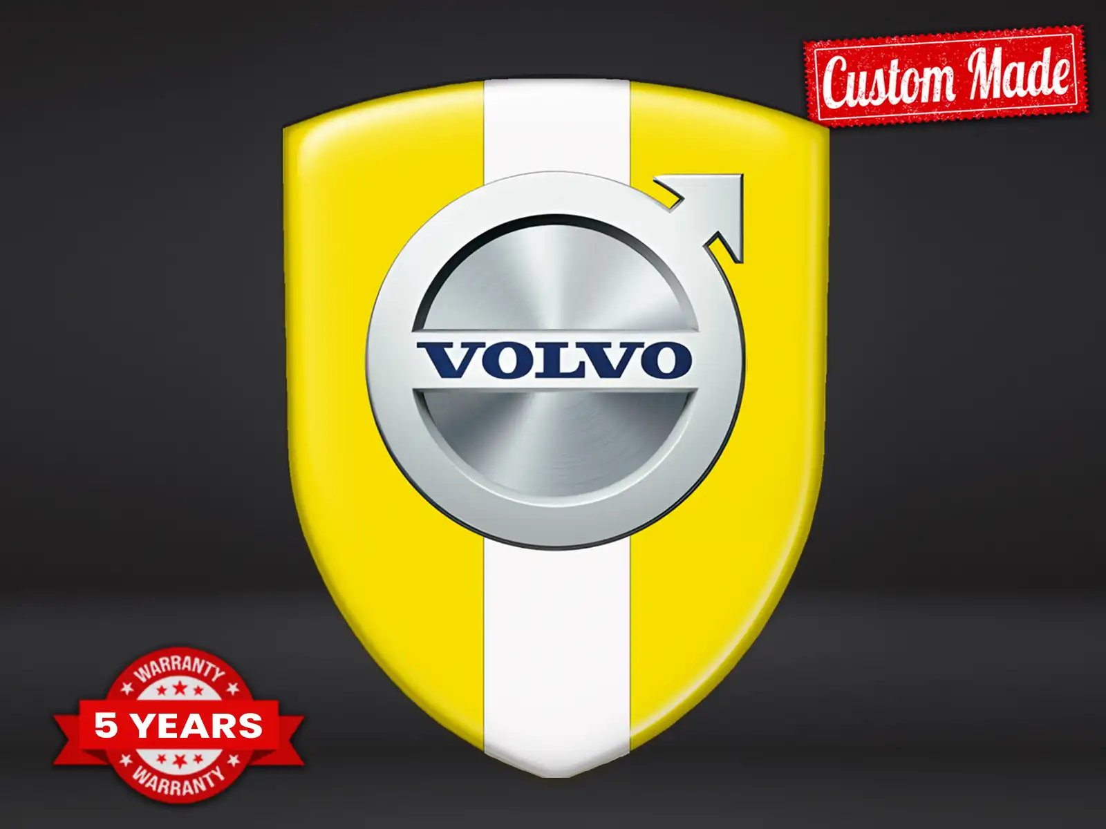 Volvo Pegatinas En Relieve Duraderas Premium Máximo 